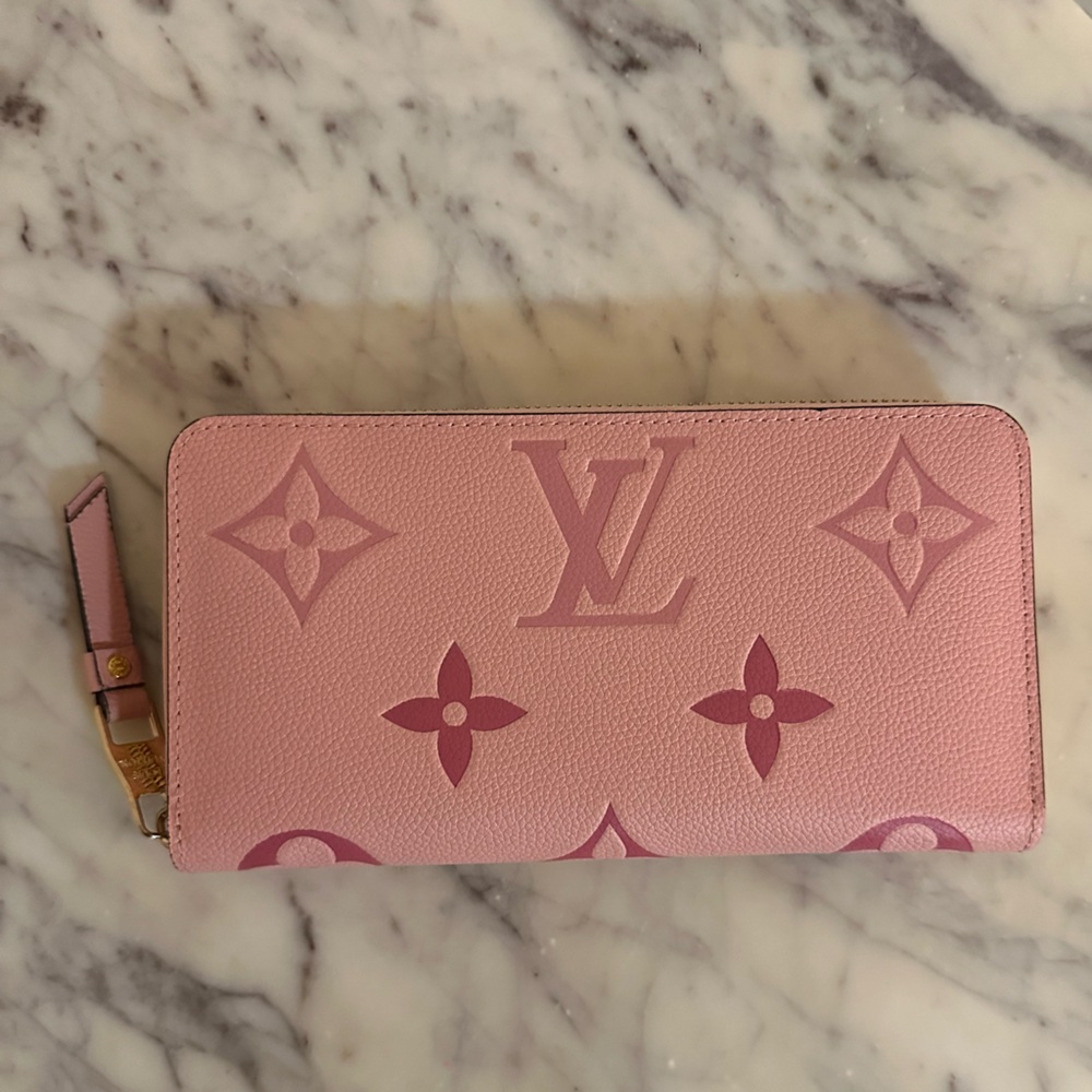 Pink Monogram Wallet